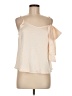 Shein 100% Polyester Ivory Sleeveless Blouse Size M - photo 1