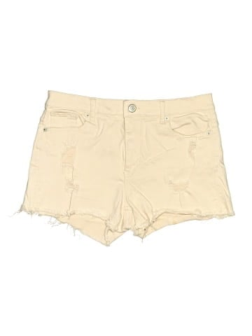 Express Jeans Khaki Shorts (view 1)