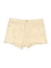 Express Jeans Ivory Khaki Shorts Size 12 - photo 1