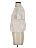 Vince. Stripes Ivory Short Sleeve Turtleneck Size S - photo 5