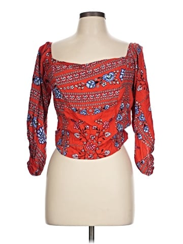 Jaase 3/4 Sleeve Blouse (view 1)