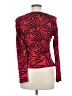 Christina 100% Cotton Red Long Sleeve Top Size M - photo 2