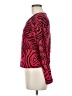 Christina 100% Cotton Red Long Sleeve Top Size M - photo 5