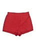 Shein Solid Red Shorts Size L - photo 1