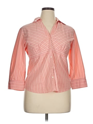 G.H. Bass & Co. 3/4 Sleeve Button-Down Shirt (view 1)