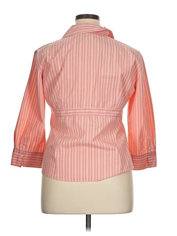 G.H. Bass & Co. 3/4 Sleeve Button-Down Shirt (view 2)