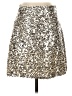 Pieces Animal Print Silver Casual Skirt Size S - photo 1