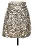 Pieces Animal Print Silver Casual Skirt Size S - photo 2