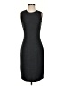 St. John Solid Gray Cocktail Dress Size 2 - photo 1