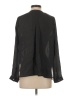 Vince. 100% Silk Black Long Sleeve Silk Top Size XS - photo 2