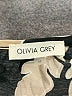 Olivia Grey Black 3/4 Sleeve Blouse Size M - photo 7