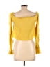 Molly Yellow 3/4 Sleeve Blouse Size S - photo 2