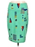 Lularoe Graphic Green Casual Skirt Size L - photo 1
