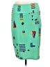 Lularoe Graphic Green Casual Skirt Size L - photo 2