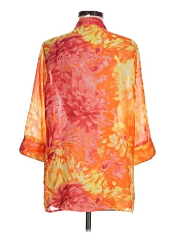 Draper's & Damon's 3/4 Sleeve Blouse (view 2)