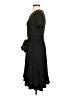 Reba Solid Black Casual Dress Size S - photo 5