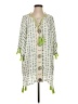 Skemo 100% Rayon Green Kimono Size S - photo 1