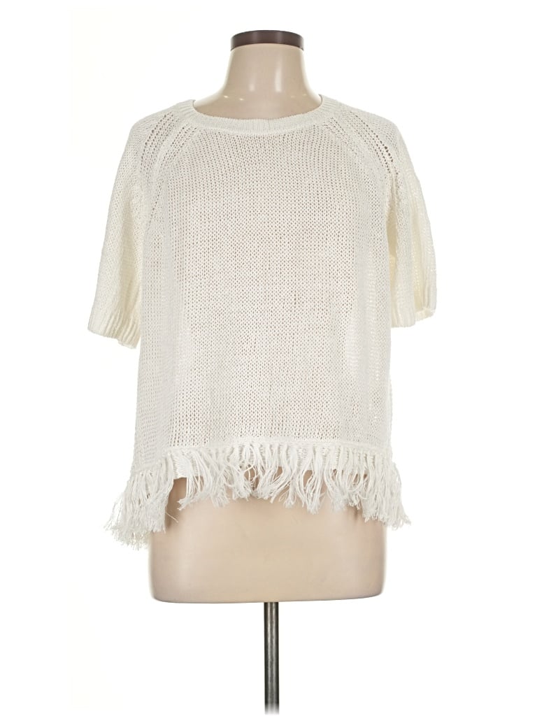 Jcrew Poncho In White