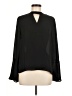 Violet & Claire 100% Polyester Black Long Sleeve Blouse Size M - photo 1