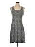 Soybu Chevron-herringbone Gray Casual Dress Size S - photo 1