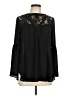 Unbranded Black Long Sleeve Blouse Size L (estimated) - photo 1