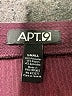 Apt. 9 Solid Burgundy Formal Skirt Size S - photo 4