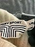 Tory Sport 100% Wool Color Block Ivory Wool Pullover Sweater Size L - photo 6
