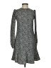 MICHAEL Michael Kors 100% Polyester Polka Dots Gray Casual Dress Size XXS - photo 1