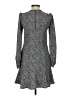 MICHAEL Michael Kors 100% Polyester Polka Dots Gray Casual Dress Size XXS - photo 2