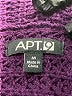 Apt. 9 100% Acrylic Purple Turtleneck Sweater Size M - photo 7
