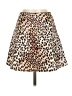 Princess Polly 100% Polyester Animal Print Tan Casual Skirt Size 4 - photo 1