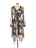 Walter Baker Paisley Gray Cocktail Dress Size 2 - photo 1