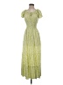 Kindred 100% Polyester Green Casual Dress Size S - photo 1