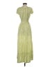 Kindred 100% Polyester Green Casual Dress Size S - photo 2
