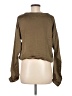 Aeropostale 100% Polyester Brown Long Sleeve Top Size M - photo 2