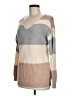Unbranded Color Block Tan Pullover Sweater Size M - photo 1