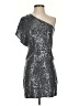Express Metallic Silver Cocktail Dress Size XS - photo 1