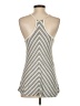 Laila Jayde Chevron-herringbone Gray Sleeveless Top Size XS - photo 2