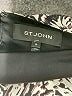 St. John Graphic Silver Cocktail Dress Size 14 - photo 6
