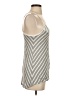 Laila Jayde Chevron-herringbone Gray Sleeveless Top Size XS - photo 4