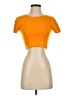 Zara Orange Short Sleeve Top Size S - photo 1