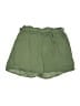 Assorted Brands 100% Cotton Solid Green Shorts Size 28 waist (estimated) - photo 1