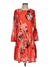 Marciano 100% Polyester Print Orange Casual Dress Size 4 - photo 1