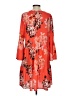 Marciano 100% Polyester Print Orange Casual Dress Size 4 - photo 2