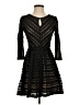 Pink Owl Black Cocktail Dress Size S - photo 1