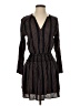 Rails Stripes Brown Casual Dress Size S - photo 1
