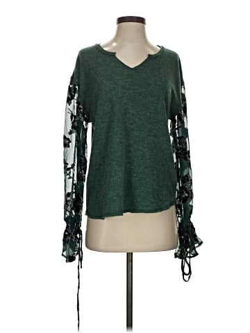 Miss Me Long Sleeve Blouse (view 1)