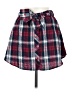 Love Tree Plaid Red Casual Skirt Size M - photo 1