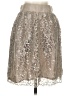 J.Crew Metallic Silver Formal Skirt Size 0 - photo 1