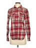 Assorted Brands Plaid Red Long Sleeve Button-Down Shirt Size XS - photo 1